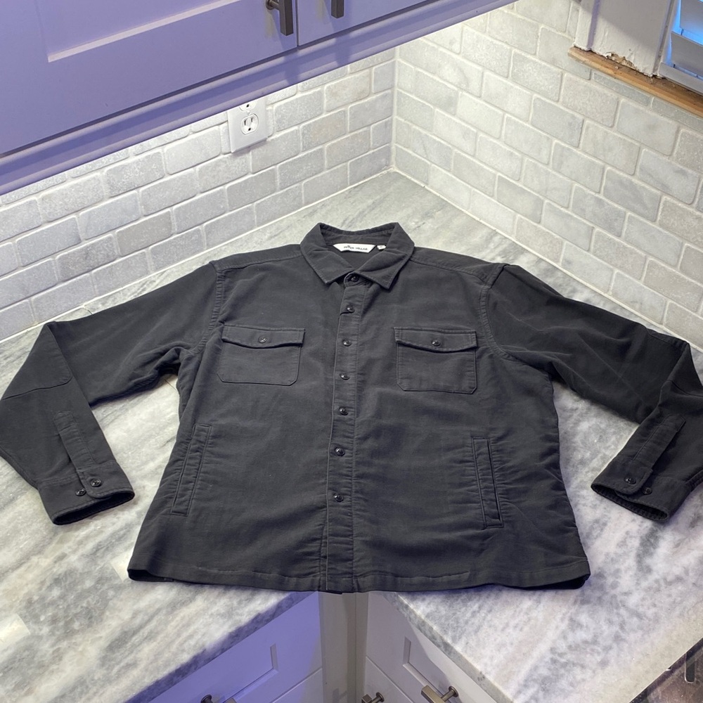 Peter Millar Charcoal Shirt Jacket